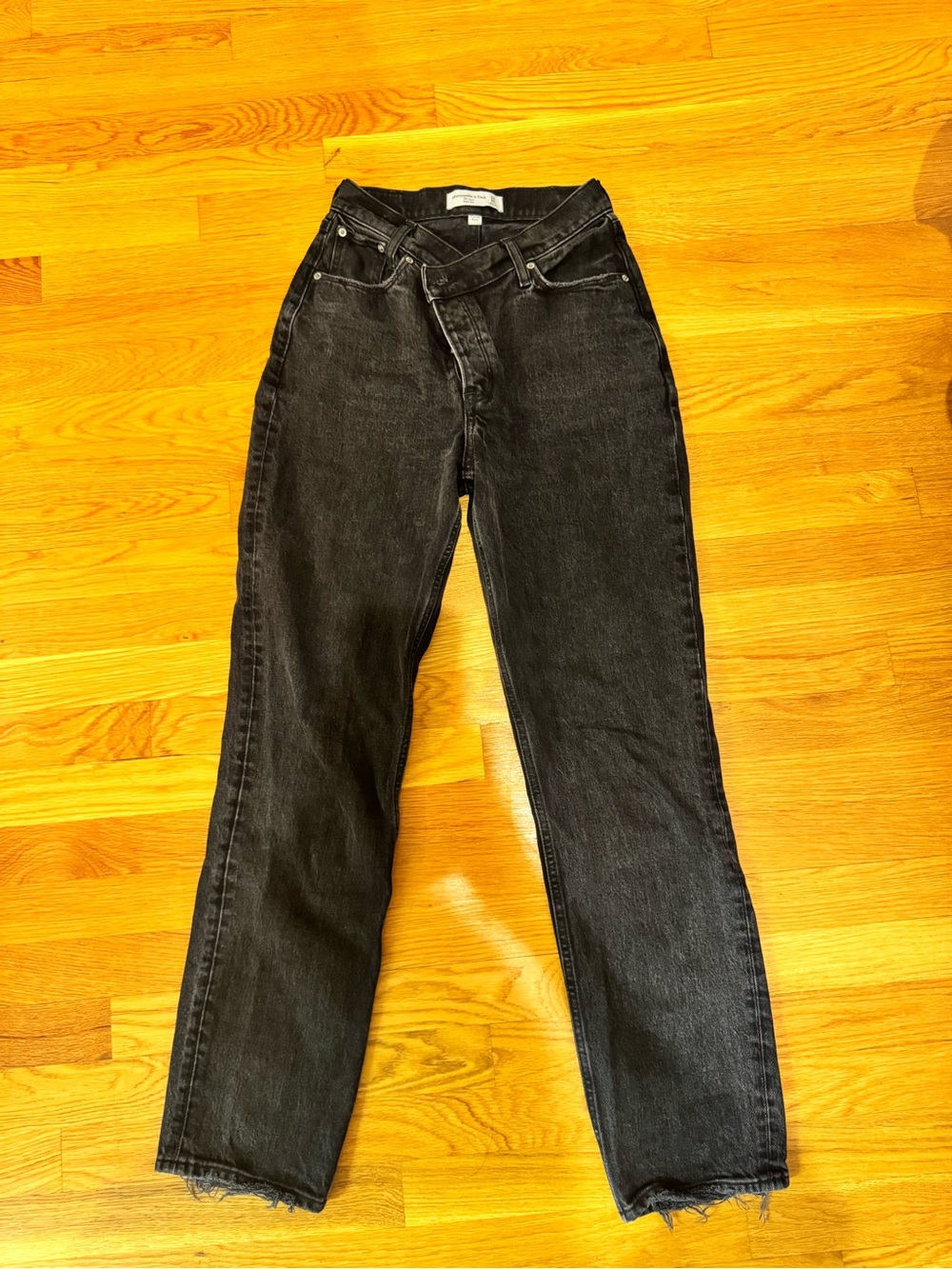 Abercrombie & Fitch off black jeans size 24 in
